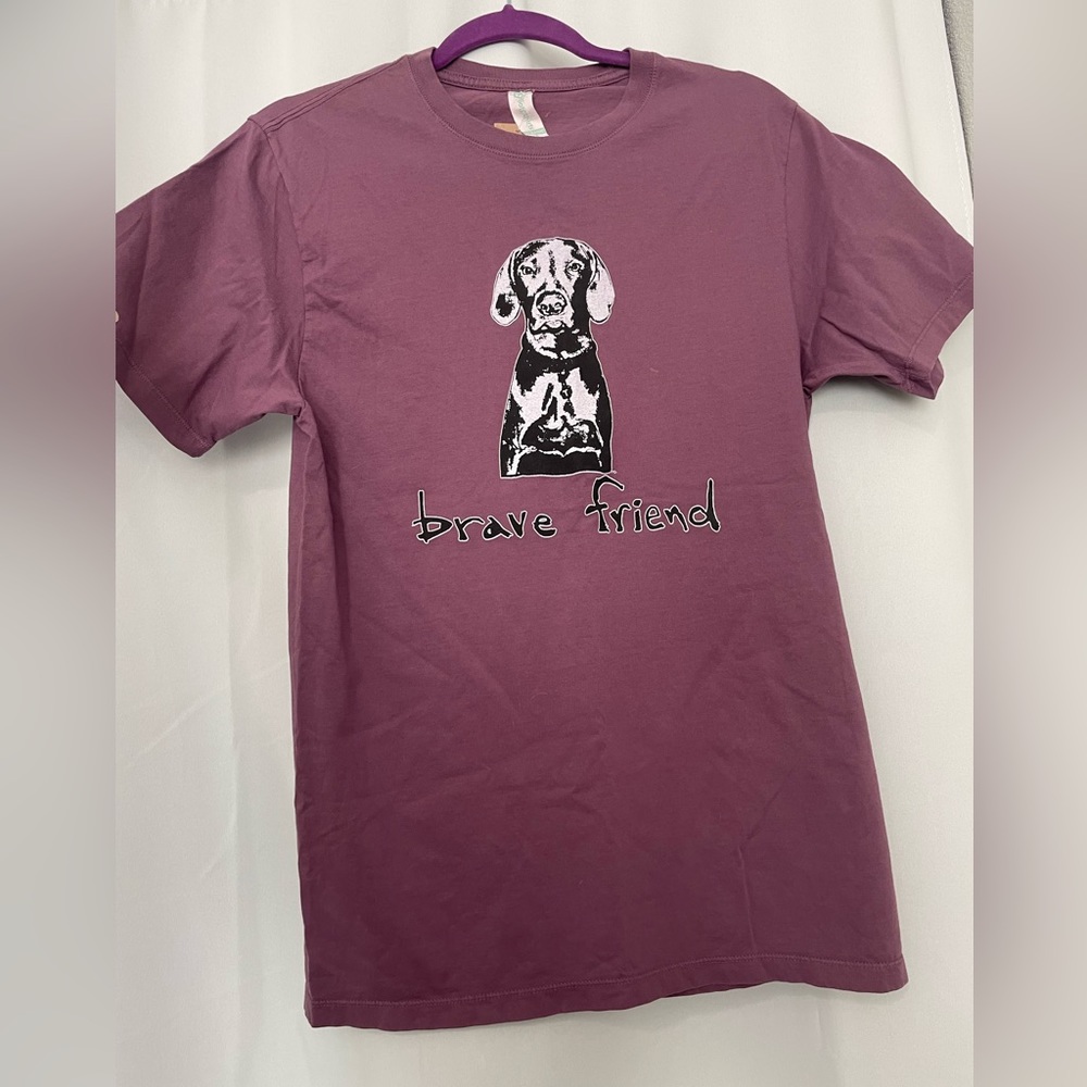 Brave Friend Dog t-shirt